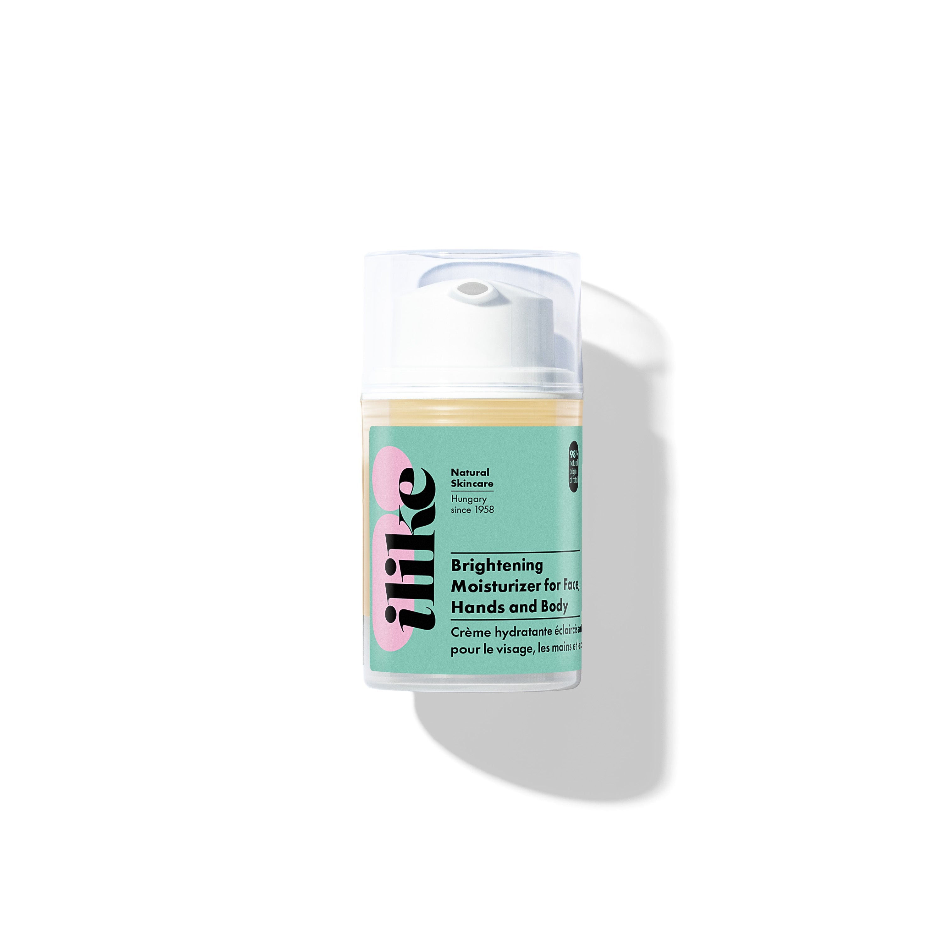 Brightening Moisturizer for Face, Hands and Body